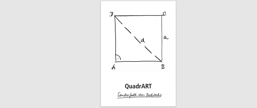 QuadrART | Trilogie drei Quadrate August 2021